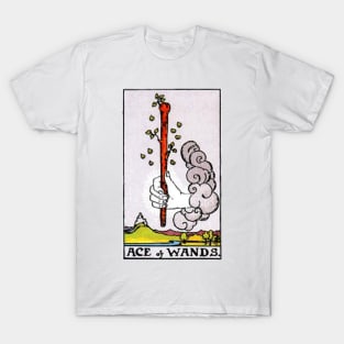 Ace of Wands Tarot T-Shirt